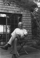 A photo of Saul Bellow, courtesy of the Bellow Family Collection.