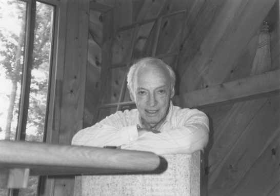 A photo of Saul Bellow, courtesy of the Bellow Family Collection.