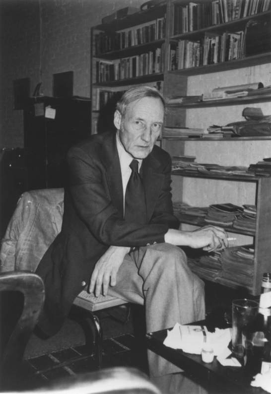 A photo of William S. Burroughs, courtesy of Allen Ginsberg LLC.