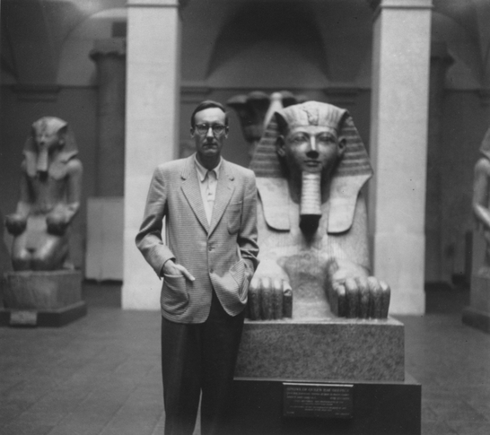 A photo of William S. Burroughs, courtesy of Allen Ginsberg LLC.