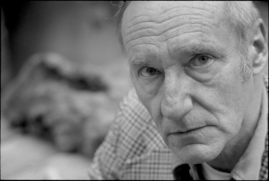 A photo of William S. Burroughs, courtesy of James Grauerholz.