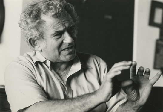A photo of Norman Mailer, courtesy of the Norman Mailer Papers, Harry Ransom Humanities Research Center, University of Texas at Austin.