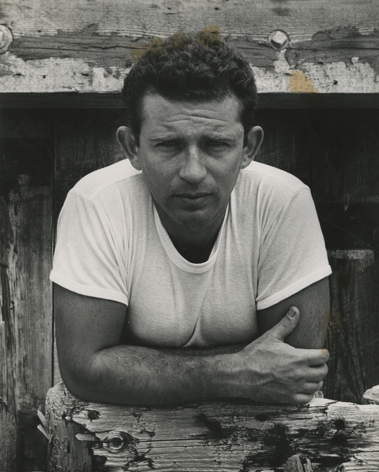 A photo of Norman Mailer, courtesy of the Norman Mailer Papers, Harry Ransom Humanities Research Center, University of Texas at Austin.